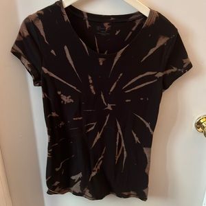Bleach tie dye shirt